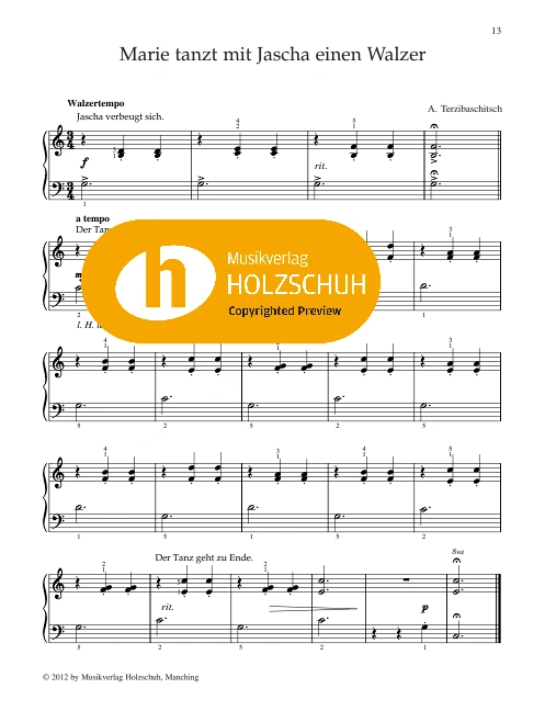 Marie tanzt mit Jascha einen Walzer